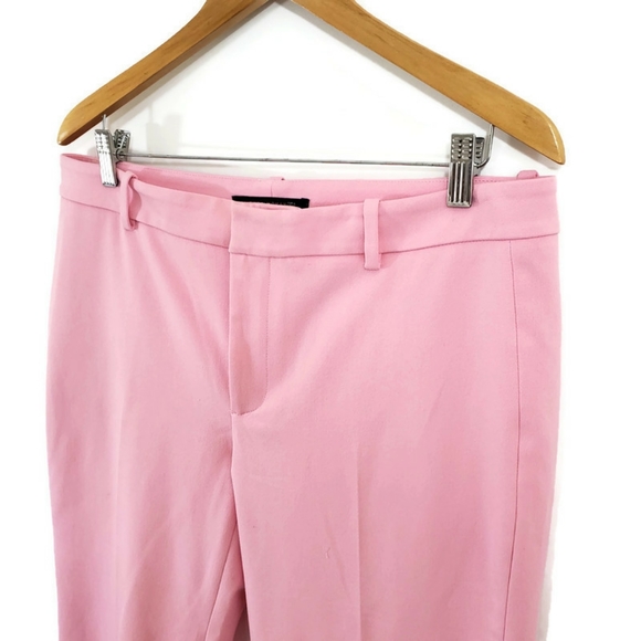 Zara Woman Pink Cropped Dress Pants - Picture 3 of 11